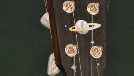 custom inlaid piccolo banjo