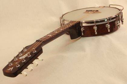 Custom Banjo Mandolin With Vermont Inlay