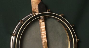 Custom Banjo with Curly Maple and Whyte Layde Tone Ring