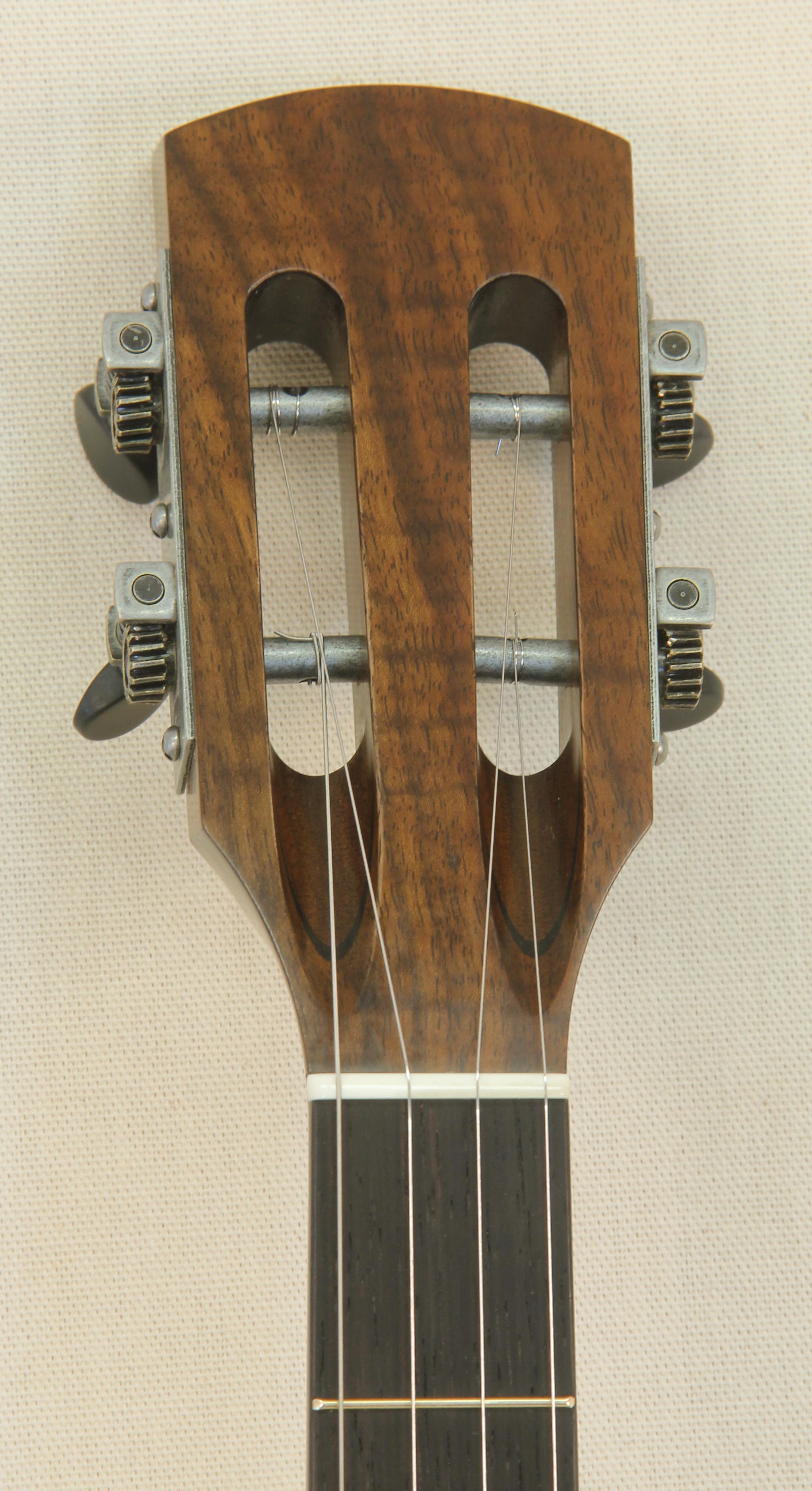 Custom Spunover Slothead Banjo with Claro Walnut