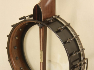 105 – Brass Clad Slothead Dobson Banjo-14