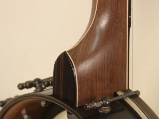 105 – Brass Clad Slothead Dobson Banjo-17