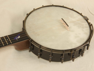 105 – Brass Clad Slothead Dobson Banjo-24