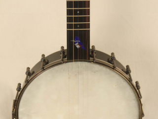 105 – Brass Clad Slothead Dobson Banjo-4