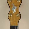 106 – 12 Figured Walnut Trickster Folklore Banjo-2