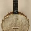 106 – 12 Figured Walnut Trickster Folklore Banjo-7