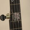 106 – 12 Figured Walnut Trickster Folklore Banjo-8
