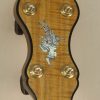 106 – 12 Figured Walnut Trickster Folklore Banjo-9