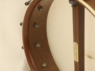 11 inch Walnut Rolled Brass Banjo-19