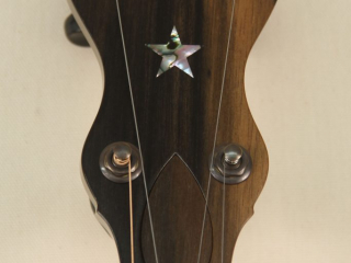 11 inch Walnut Rolled Brass Banjo-2