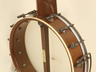 11 inch Walnut Rolled Brass Banjo-20
