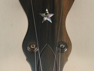 11 inch Walnut Rolled Brass Banjo-3