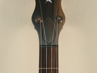 11 inch Walnut Rolled Brass Banjo-4