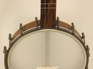 11 inch Walnut Rolled Brass Banjo-9