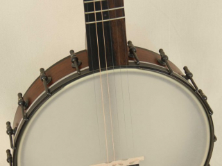 148 12inch Walnut 6 String Banjo-5